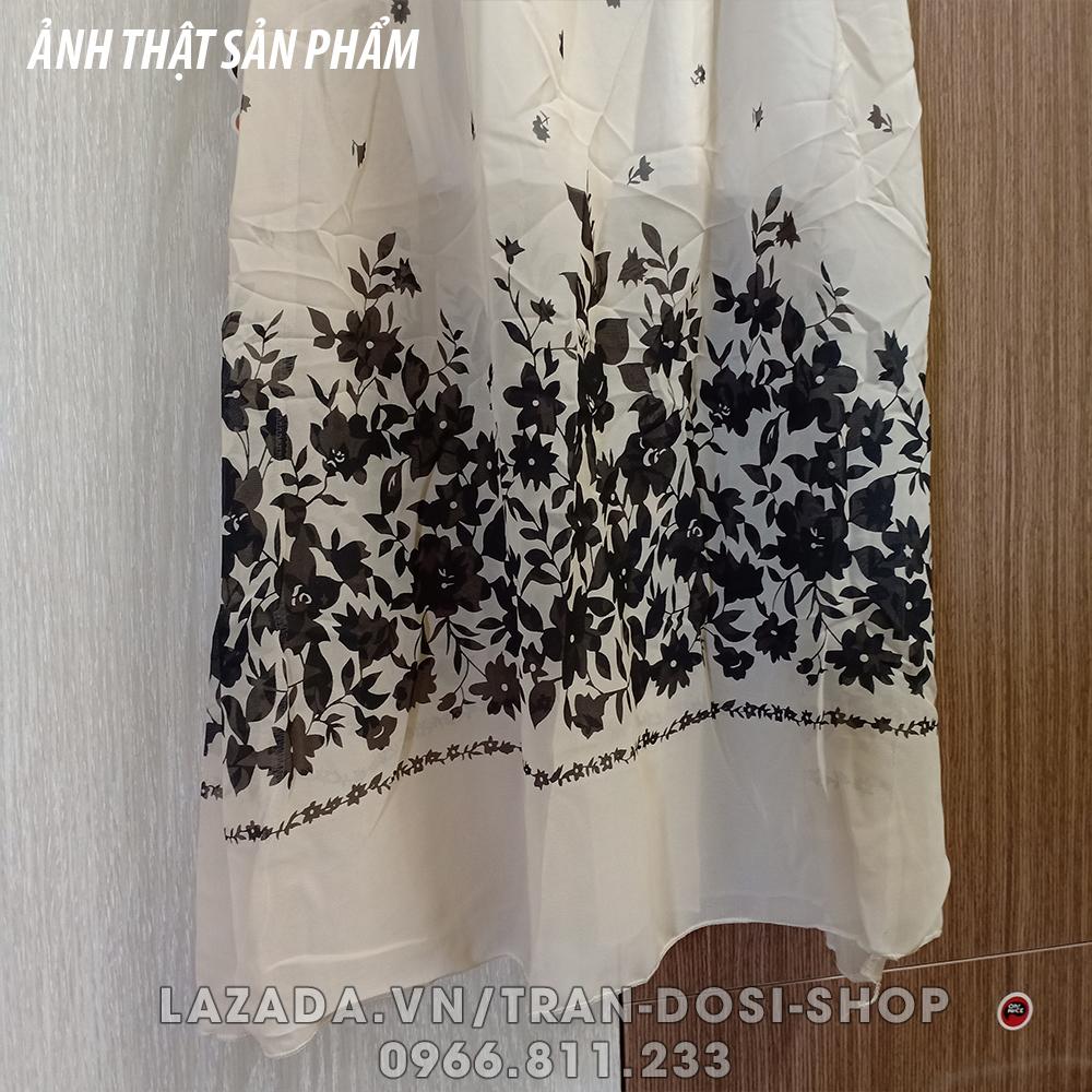 Váy, đầm maxi voan dạo chơi, đi biển 19