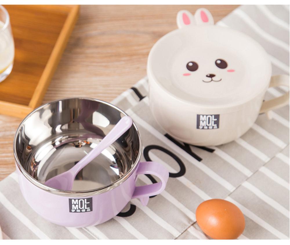 Bát ăn Mỳ chống nóng kiểu Hàn Quốc có nắp