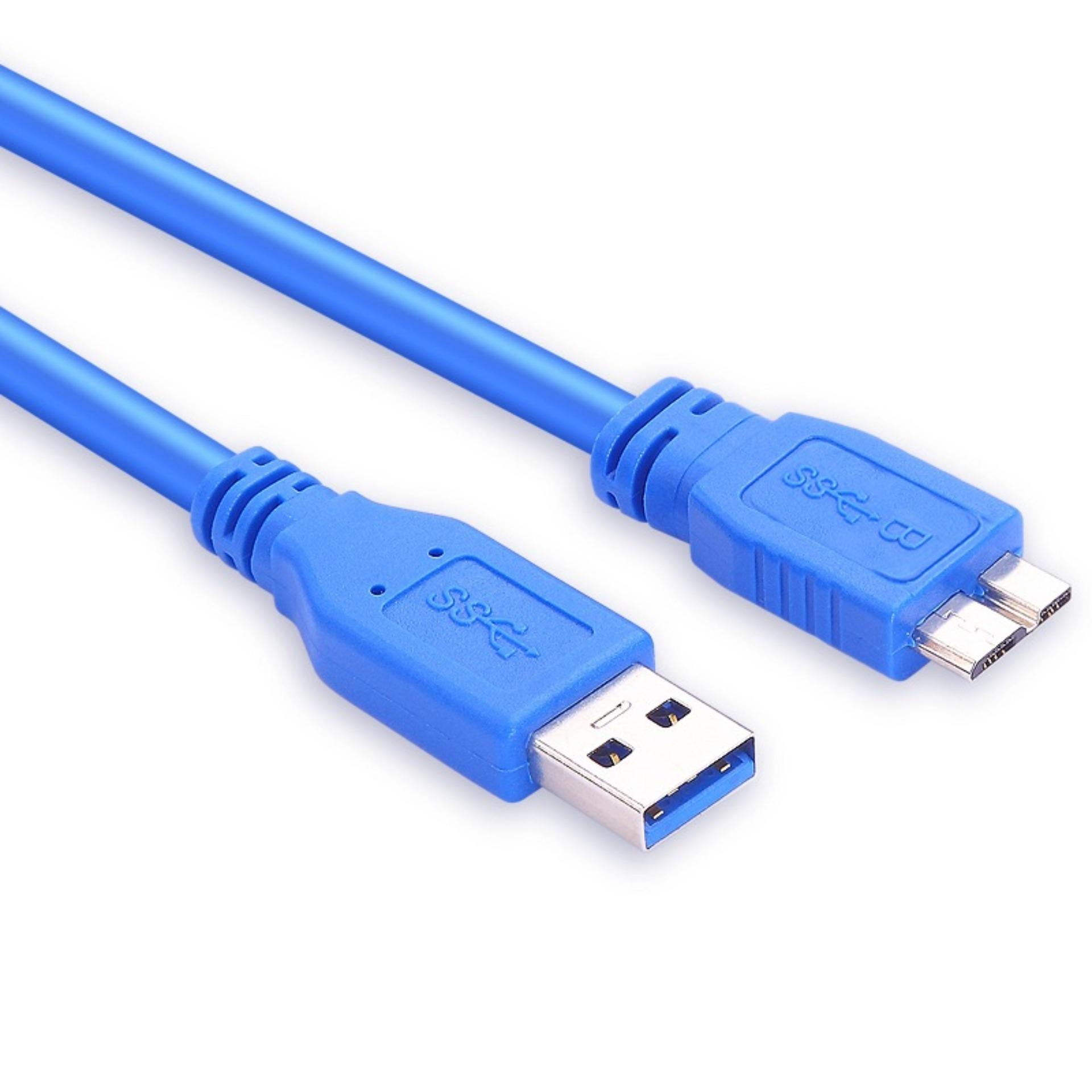 Dây Cáp USB 3.0 Cho HDD Box (Xanh)
