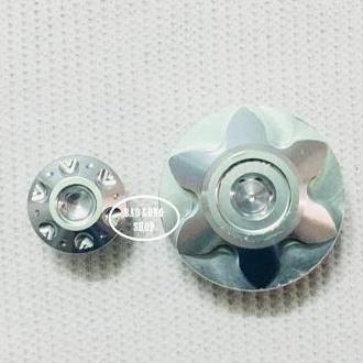 Ốc mâm lửa trang trí xe Exciter,Sirius (màu Bạc)
