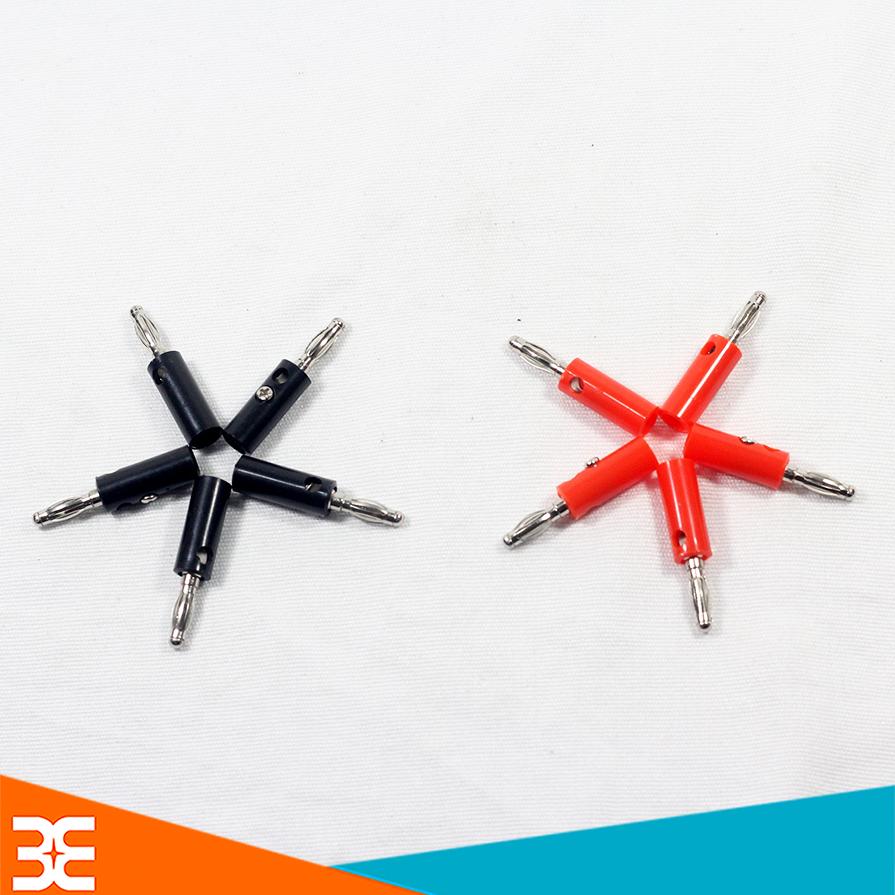 Bộ 10 Đầu Jack Bắp Chuối 910MR 4mm Đực ( 5 Đỏ - 5 Đen )