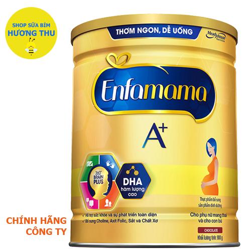 Sữa bột Enfamama A+ lon 400g (dành cho mẹ) hương Chocolate