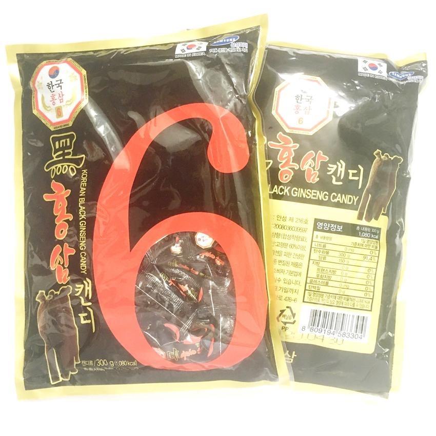 Kẹo Hắc Sâm Korea 300gr/gói