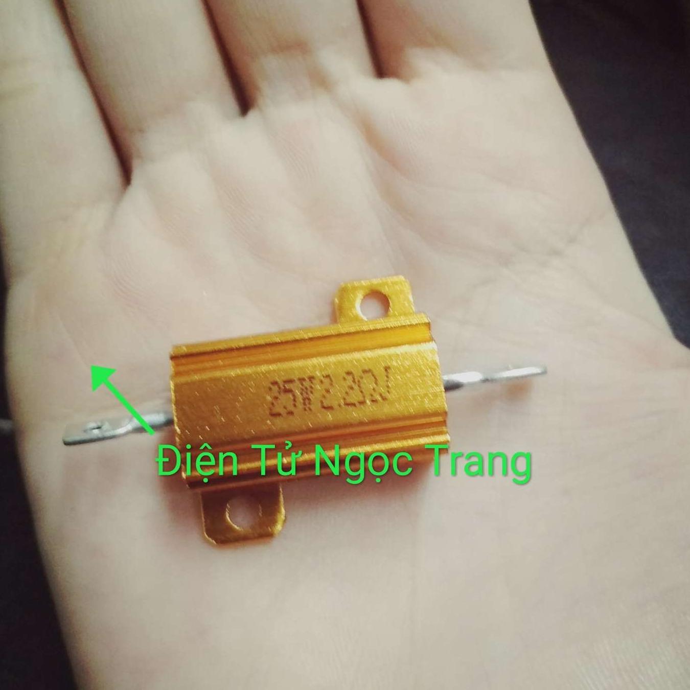 2 trở nhôm 2.2 ôm -25w