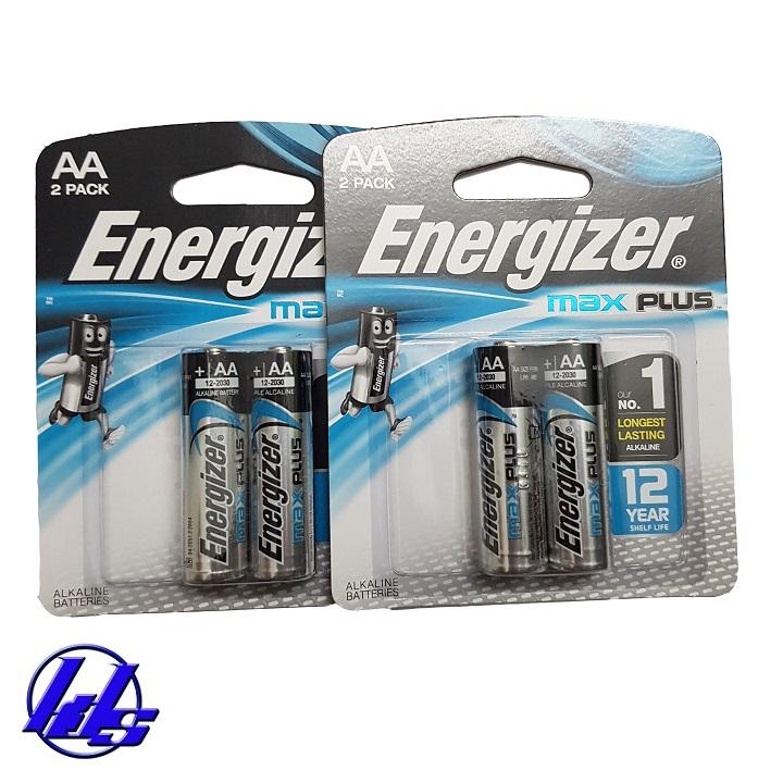 Pin AA Energizer Max Plus EP91 PB2 Alkaline - Combo 4 viên