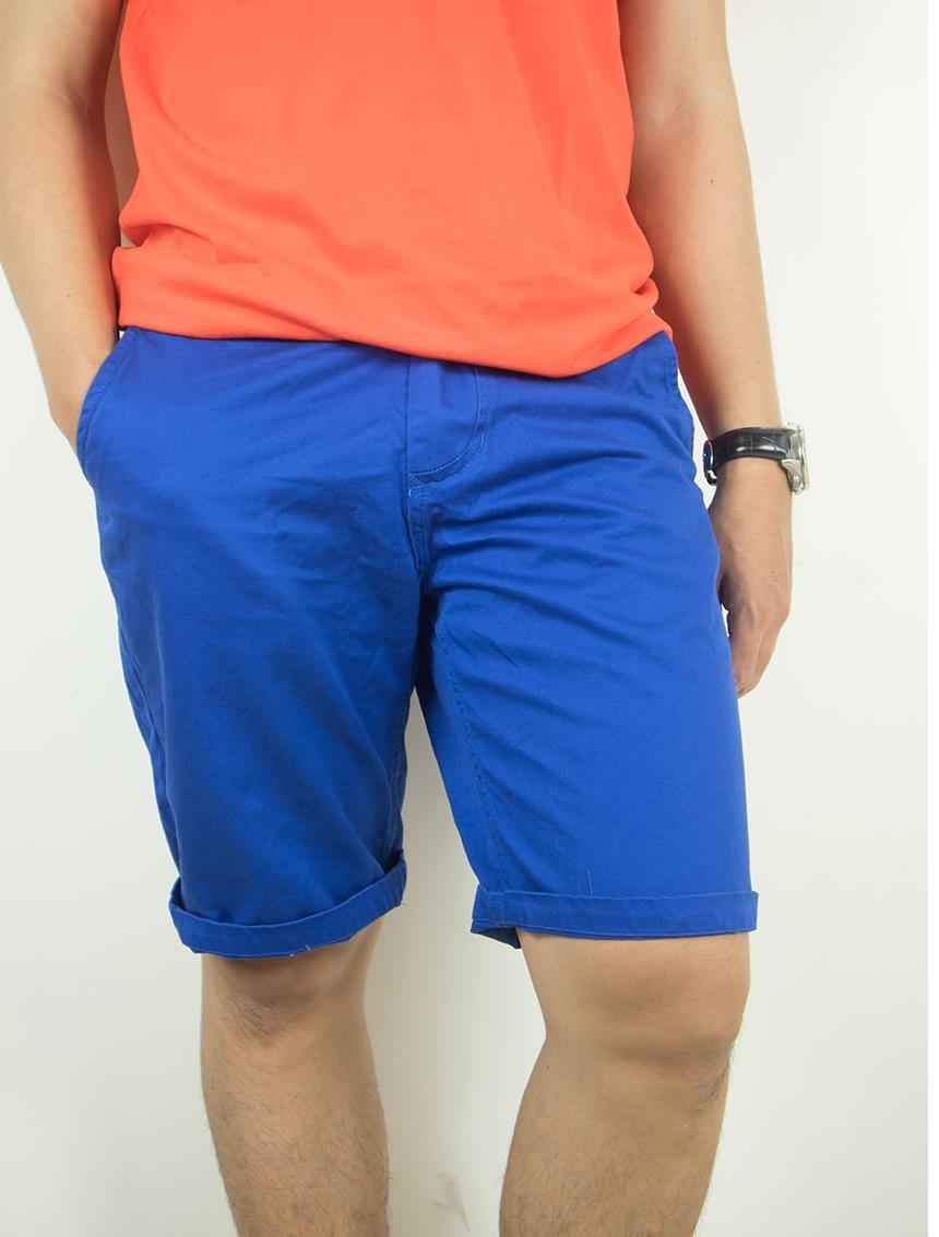 Quần Short Kaki Nam Loại Xịn { Màu XANH Dương }