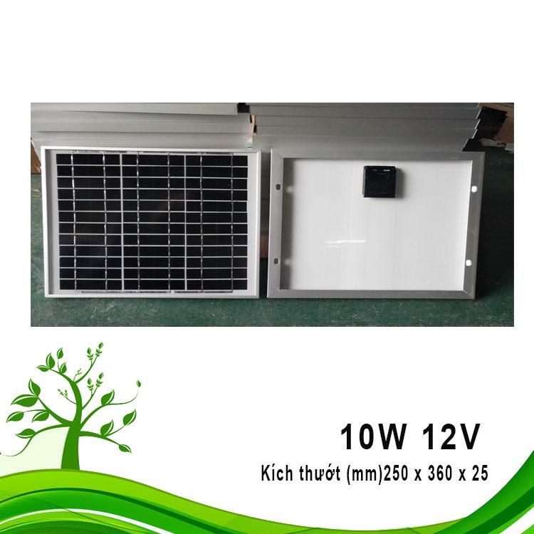 Tấm pin năng lượng mặt trời 10W 12V Solar panels 10W