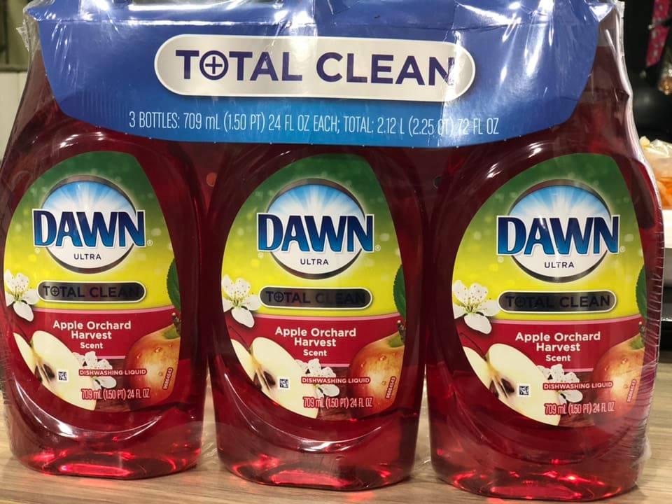 Nước rữa chén bát Dawn của Mỹ