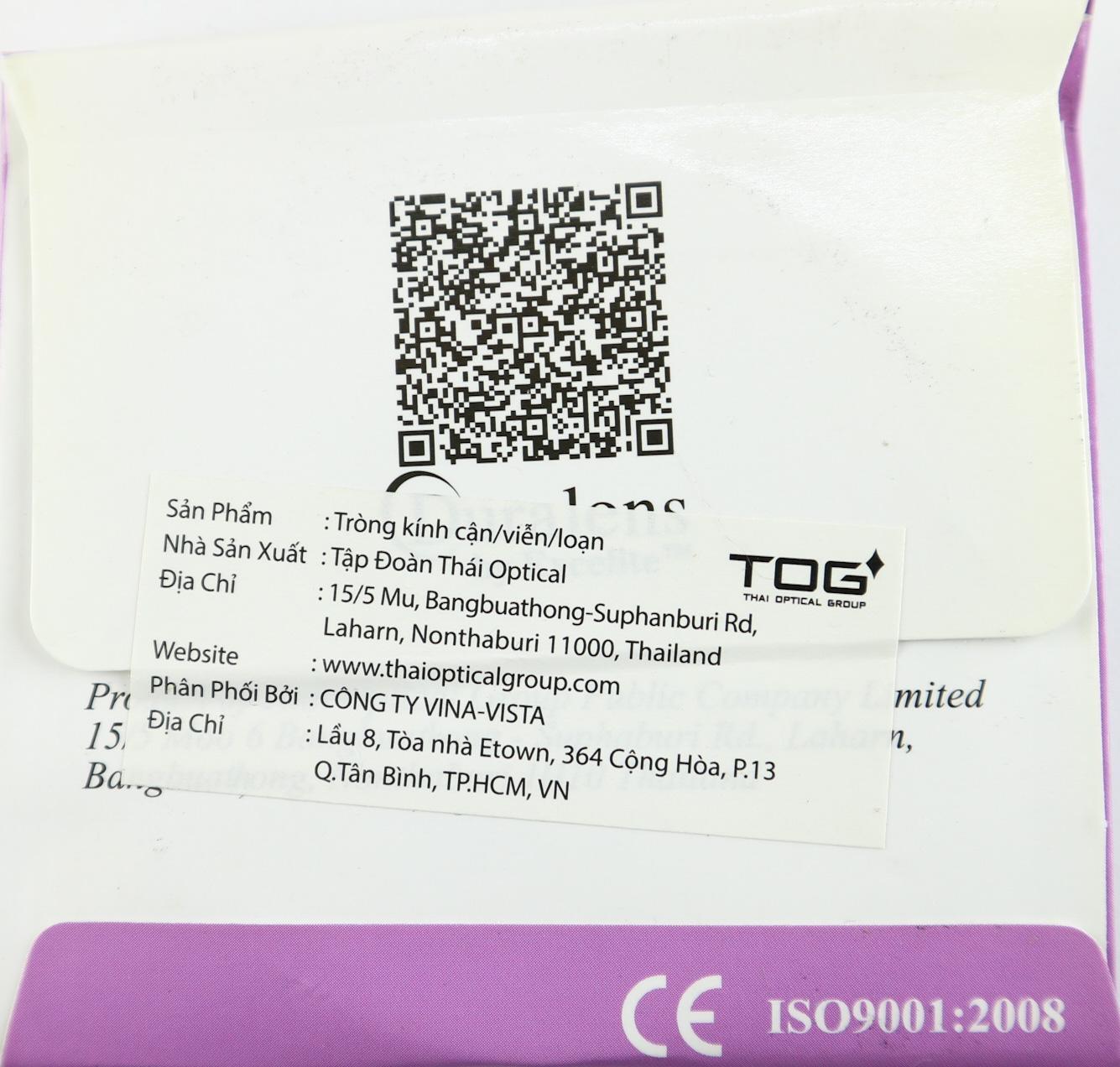 [HCM]Tròng kính cận Excelite SV 1.56 HC
