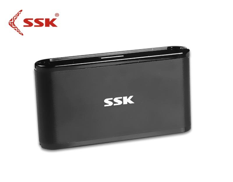 Đầu đọc thẻ nhớ đa năng USB 3.0 SSK SCRM630 (Đen)