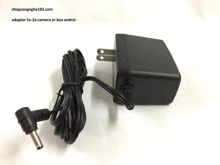 ADAPTOR 5V-2A CHÂN CẮM VỪA ANDROID SMART TV BOX & CAMERA IP LOẠI TỐT