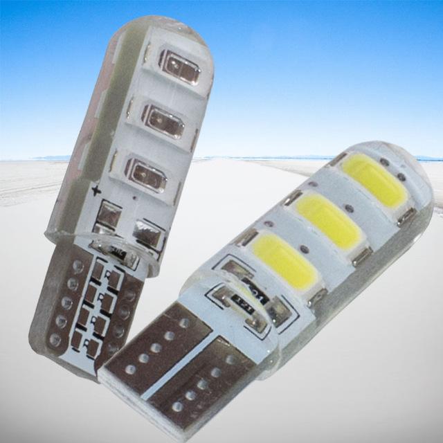 [HCM]Cặp led silicon chớp xinhan T10 HH026 (6 led-sáng đỏ)