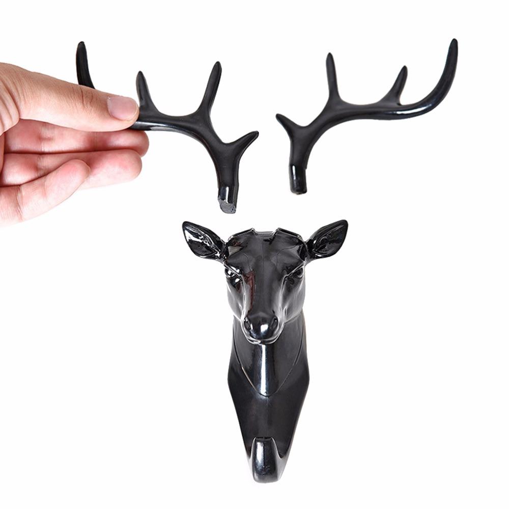 Móc Treo Đồ Hình Đầu Hươu - Mẫu Hàng Chất Lượng Top 2019 ( Đen )