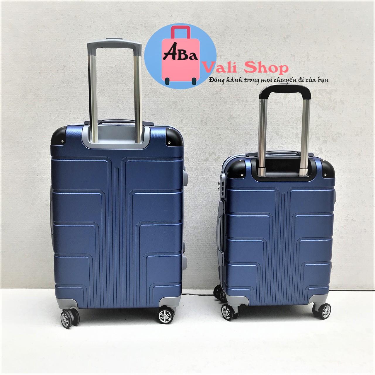 Vali kéo du lịch size 24inch màu xanh( bảo hành 12 tháng)