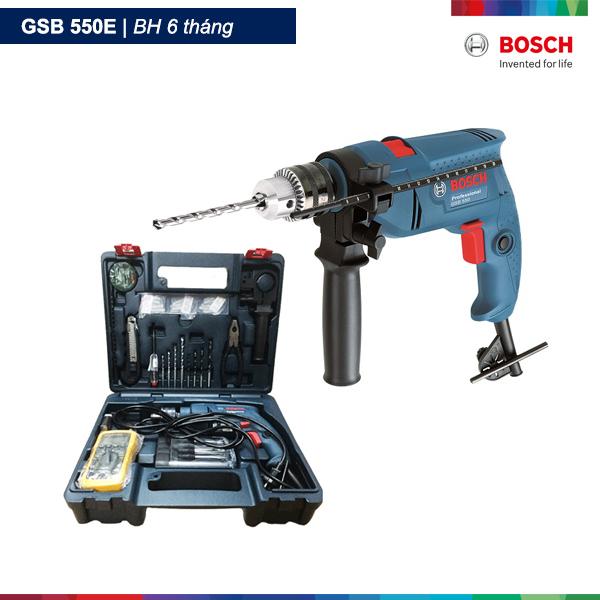 Máy khoan động lực Bosch GSB 550 E