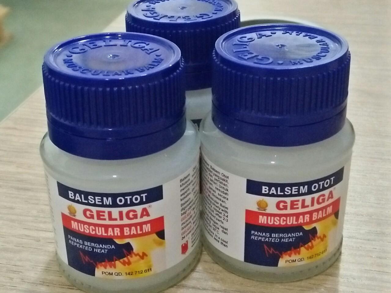 Combo 6 DẦU CÙ LÀ LỬA - GELIGA MUSCULAR BALM 40gr