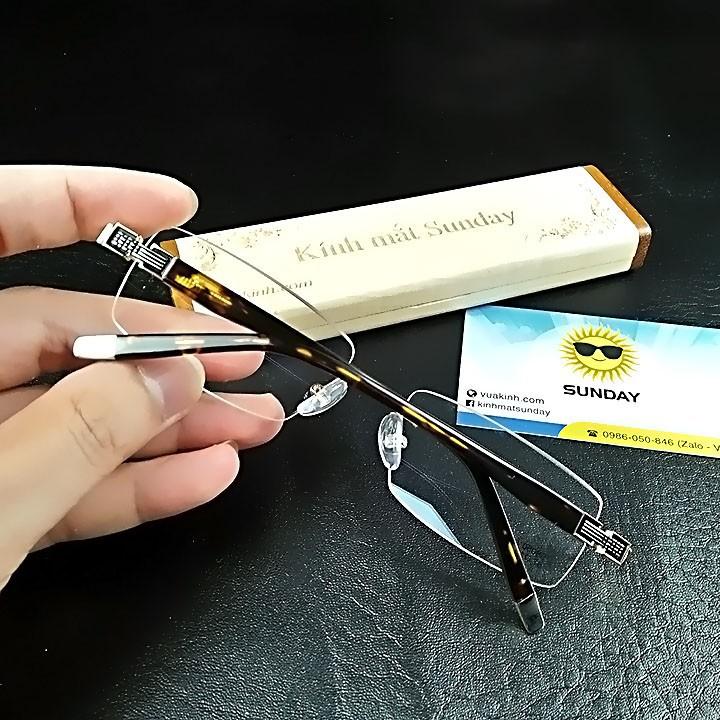 Gọng kính không viền thời trang v