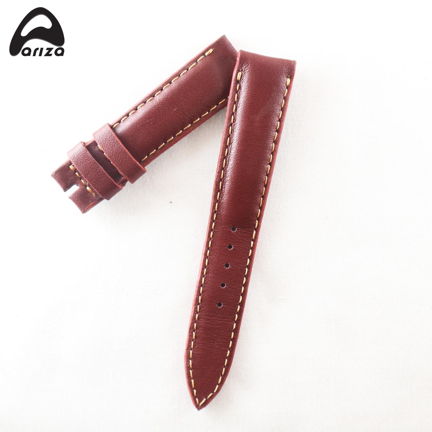 Dây đồng hồ da da bò thật 100% ARIZA SIZE 18mm( Phat Tien Shop bảo hành 12 tháng)