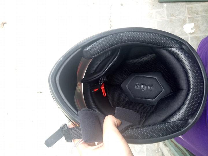 Nón bảo hiểm Fulllface AGU tem rùa, hàng chính hãng 100%