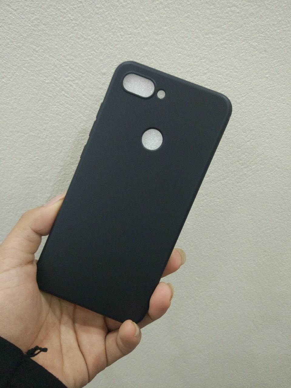 Ốp lưng xiaomi mi 8 lite / Mi 8 youth TPu đen mềm mịn