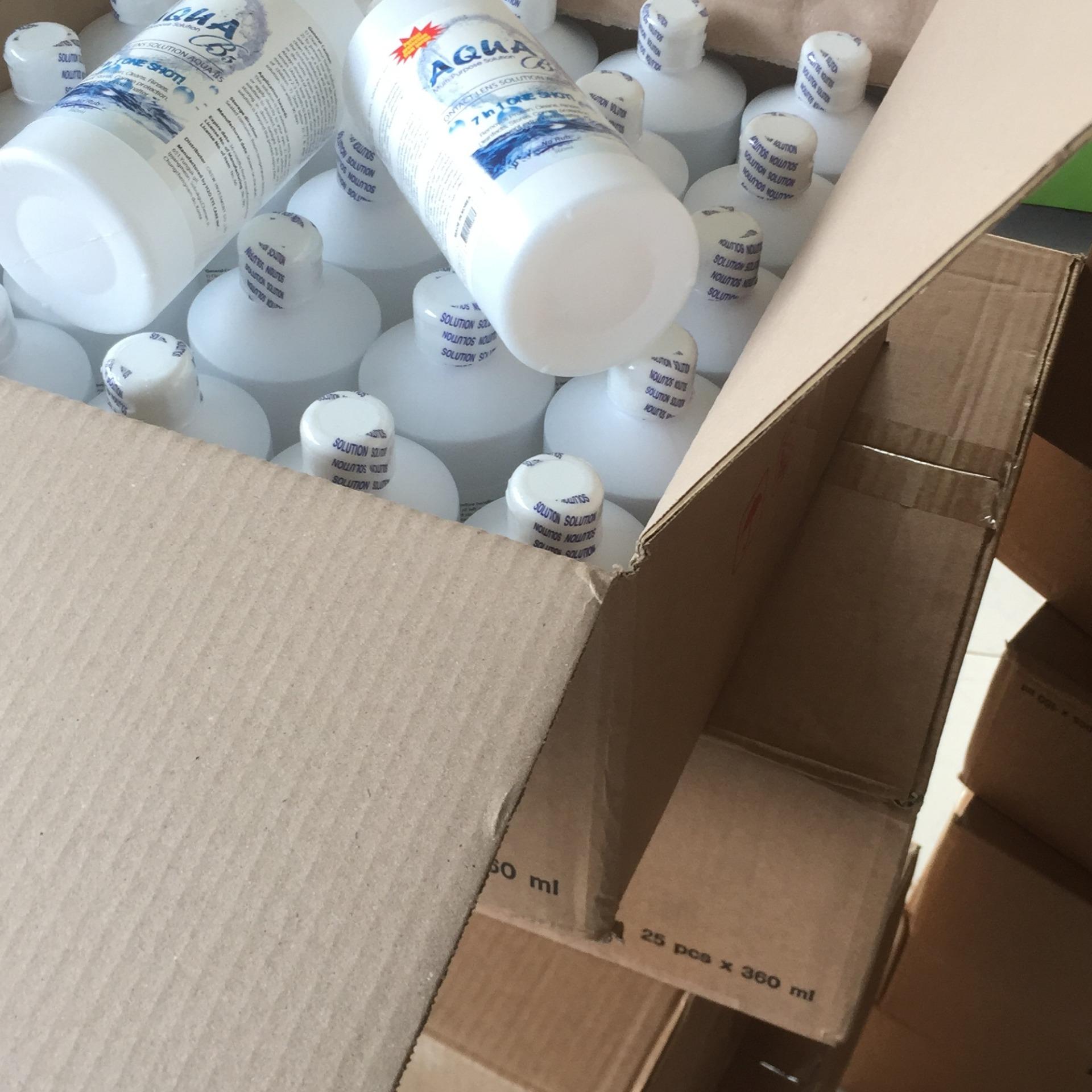 Nước ngâm lens chai lớn 350ml