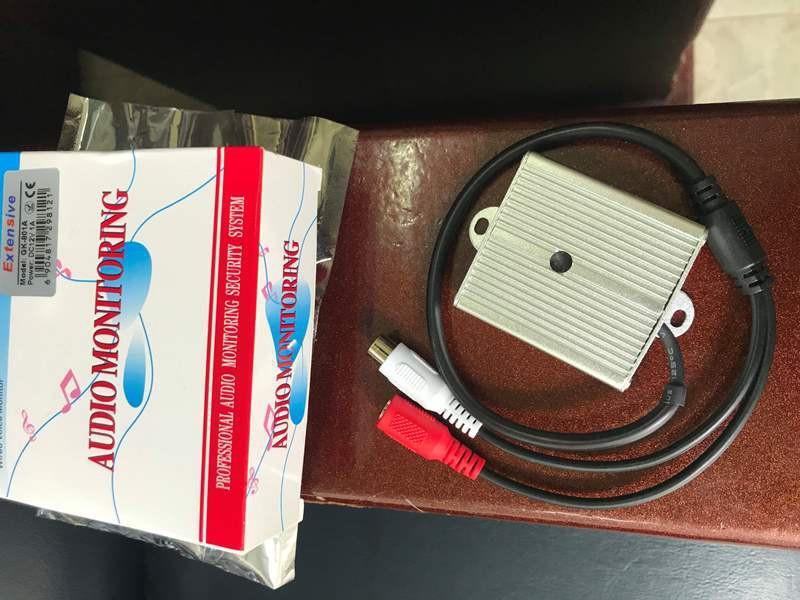 Mic thu âm camera giám sát vỏ sắt