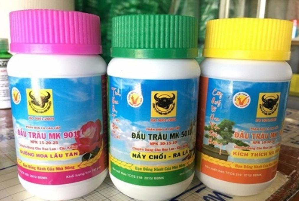 Combo 3 lọ phân bón đầu trâu 501 - đầu trâu 701 - đầu trâu 901