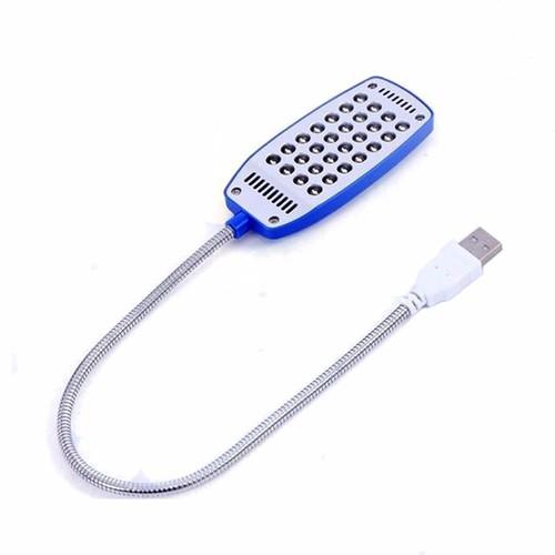 [HCM]Bộ 02 đèn LED usb 28 bóng siêu sáng (xanh dương đen)