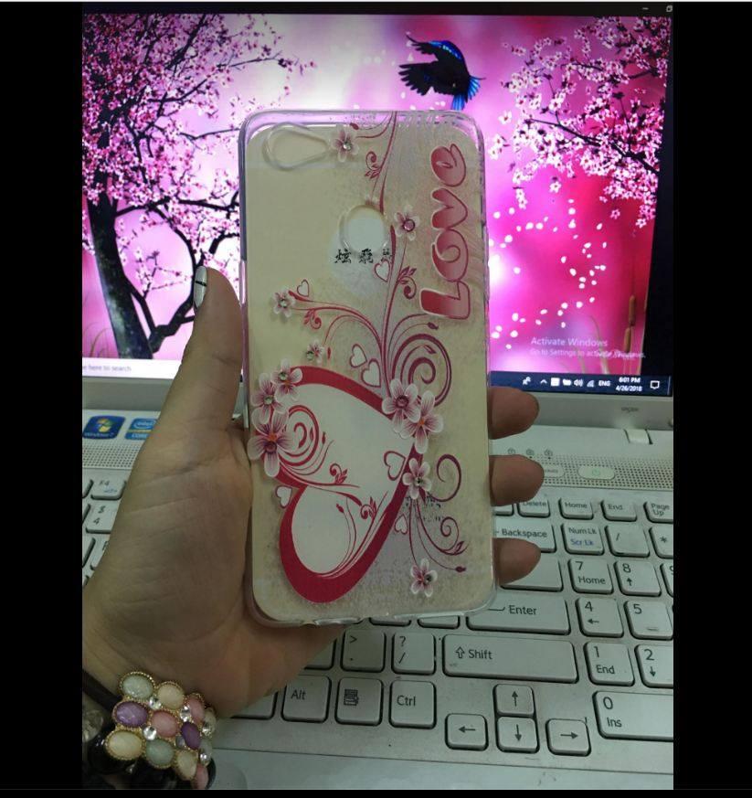 Ốp lưng thời trang đính đá cho Oppo F7