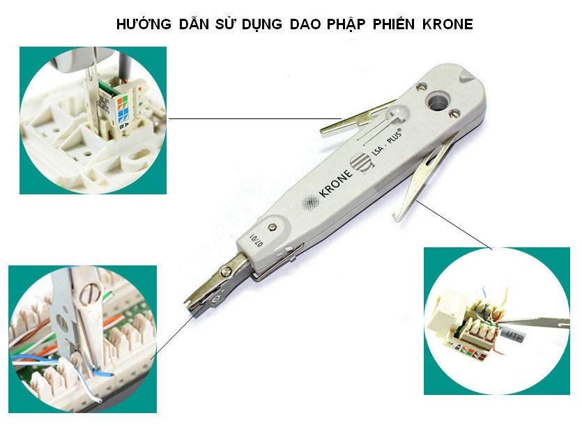 Tool nhấn phiến điện thoại Krone LSA - PLUS