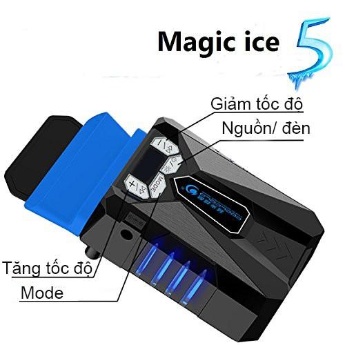[HCM]Quạt hút nhiệt laptop Coolcold Ice Magic 5 nguồn USB 5V