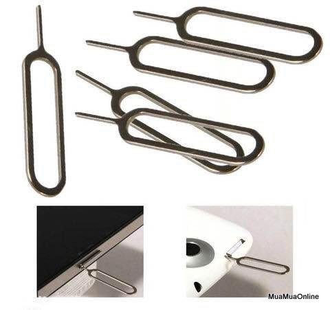 Bộ 5 Que Chọc Sim Thép Không Rỉ Cao Cấp