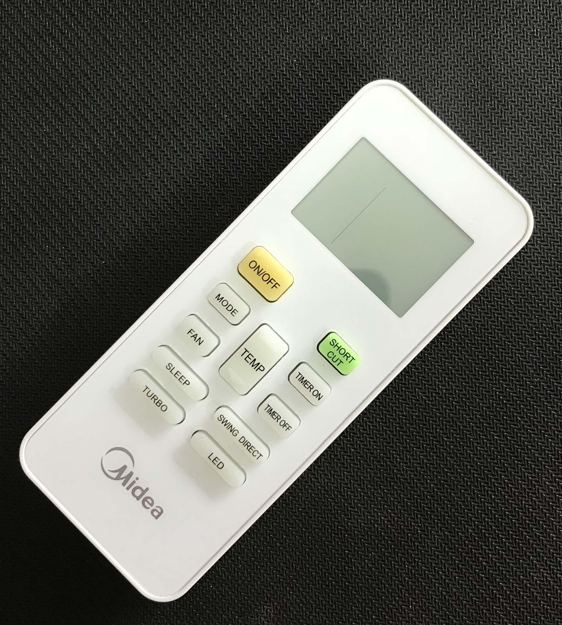 Điều khiển điều hòa Midea M2 xịn (trắng)