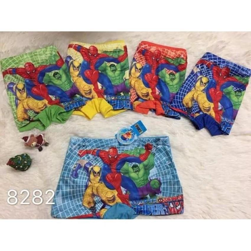 Combo 10 quần lót đùi siêu nhân nhện cho bé trai