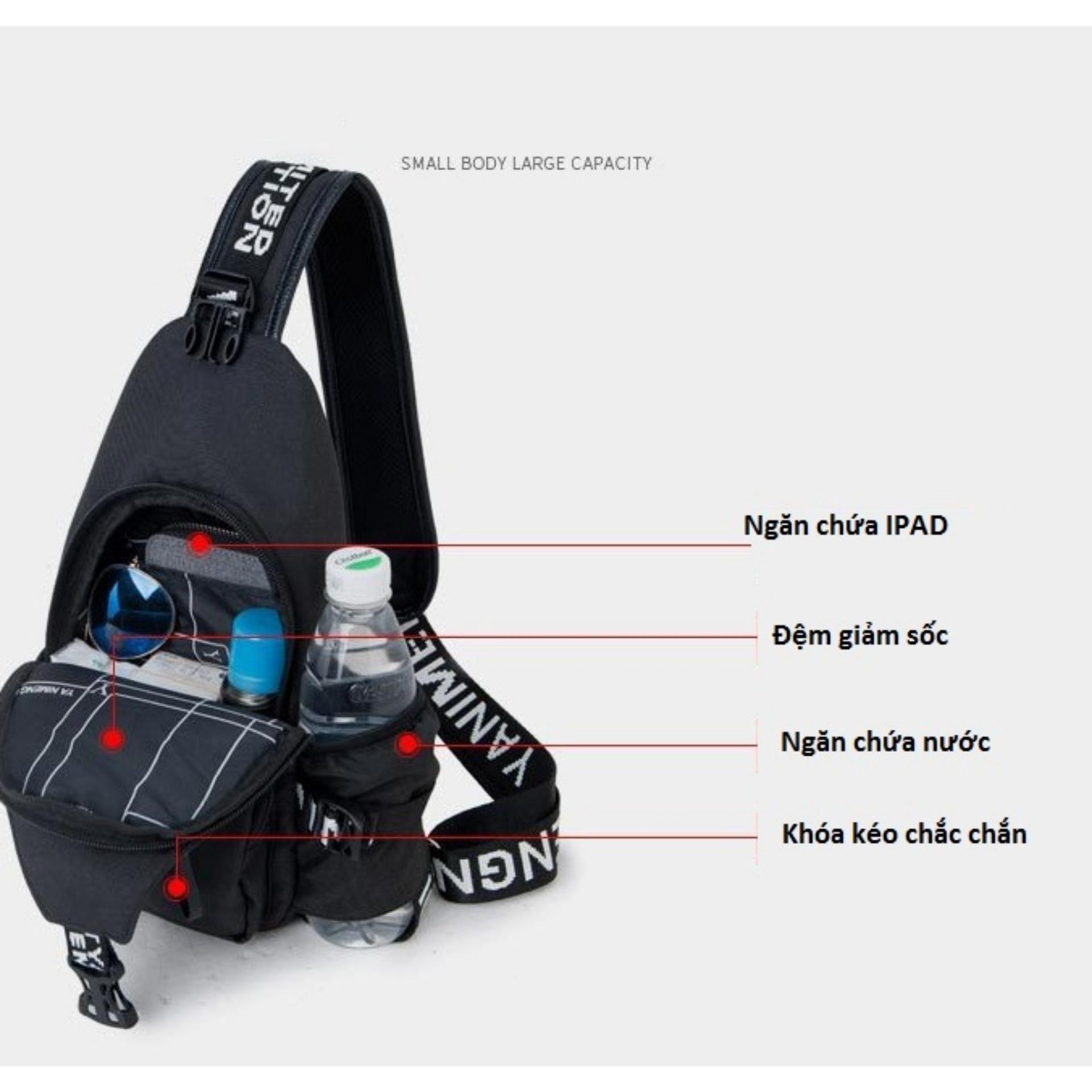 Túi đeo chéo 1 QUAI thể thao du lịch XIN7