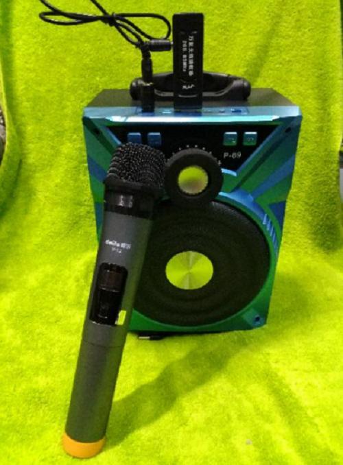 [HCM]Micro Không dây Daile V12 cho Loa Bluetooth Karaoke - Loa Kéo Mini