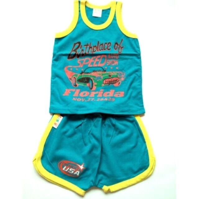 Combo 5 quần đùi cotton bé 5-8kg