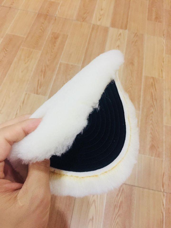 Phớt lông cừu đánh bóng 125mm 5inch