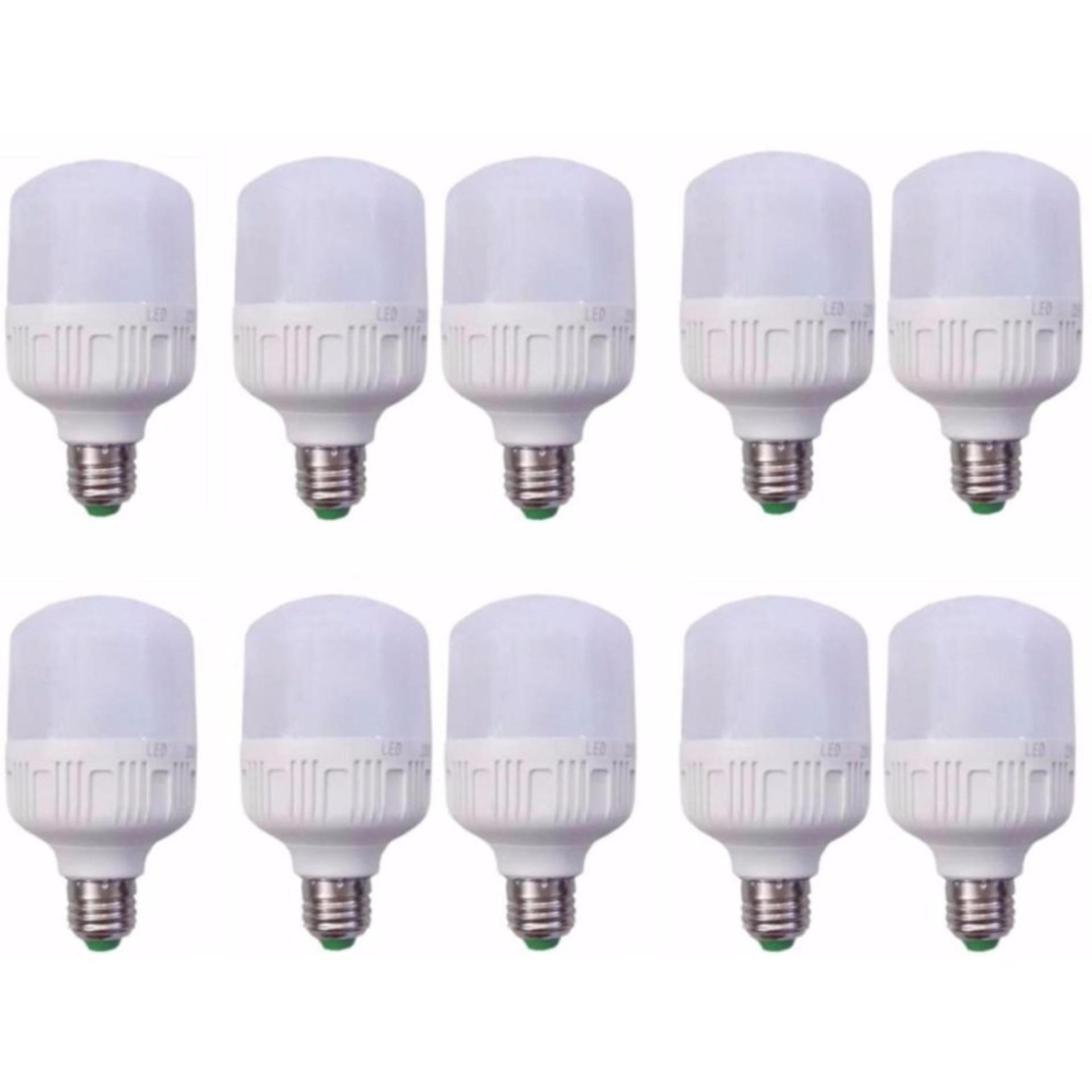 Bộ 5 bóng đèn led bulb trụ 15w (ánh sáng trắng)