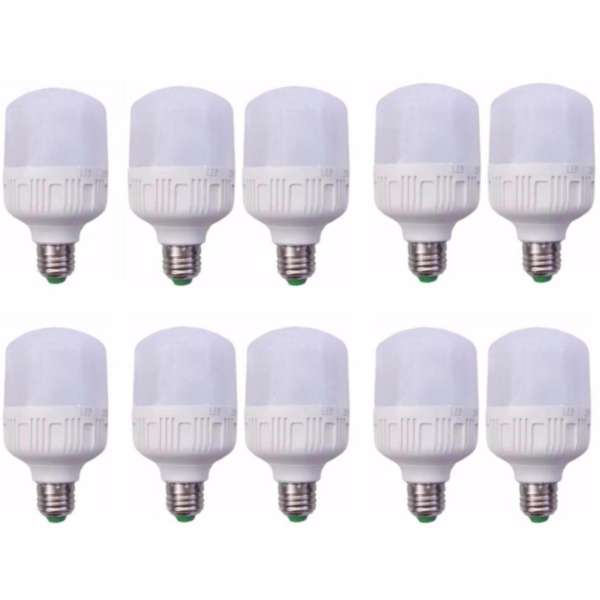 Bộ 5 bóng đèn led bulb trụ 15w (ánh sáng trắng)