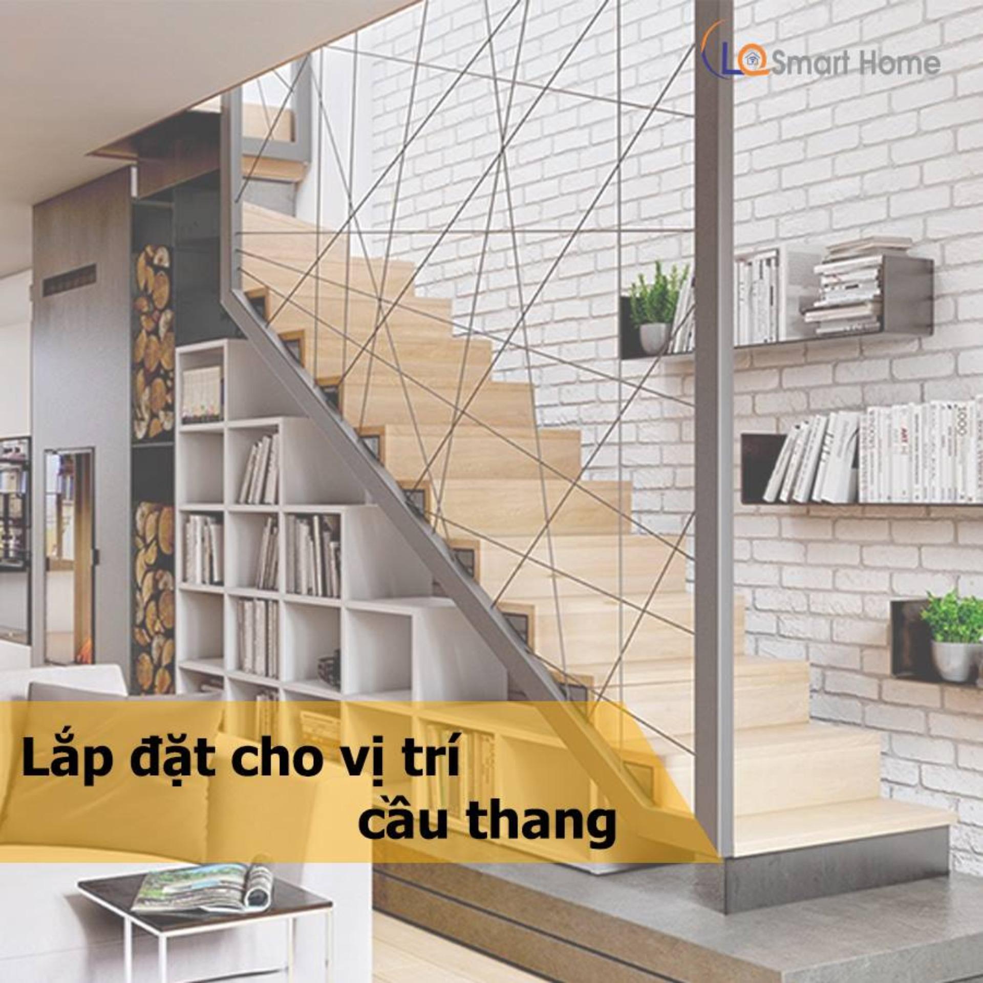 Bộ Com Bô 3 Đui đèn cảm ứng thông minh Thế hệ mới LQ smarthome DC02