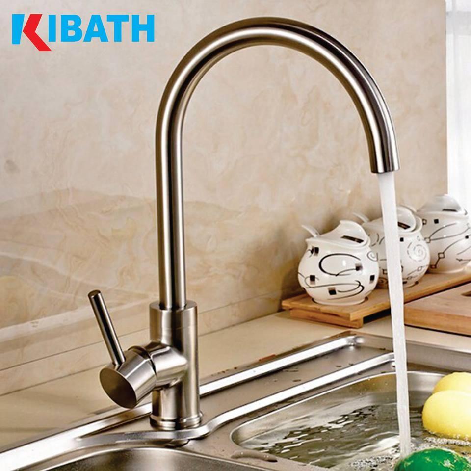 [HCM]Vòi Rửa Chén Nóng Lạnh Inox 304 mờ