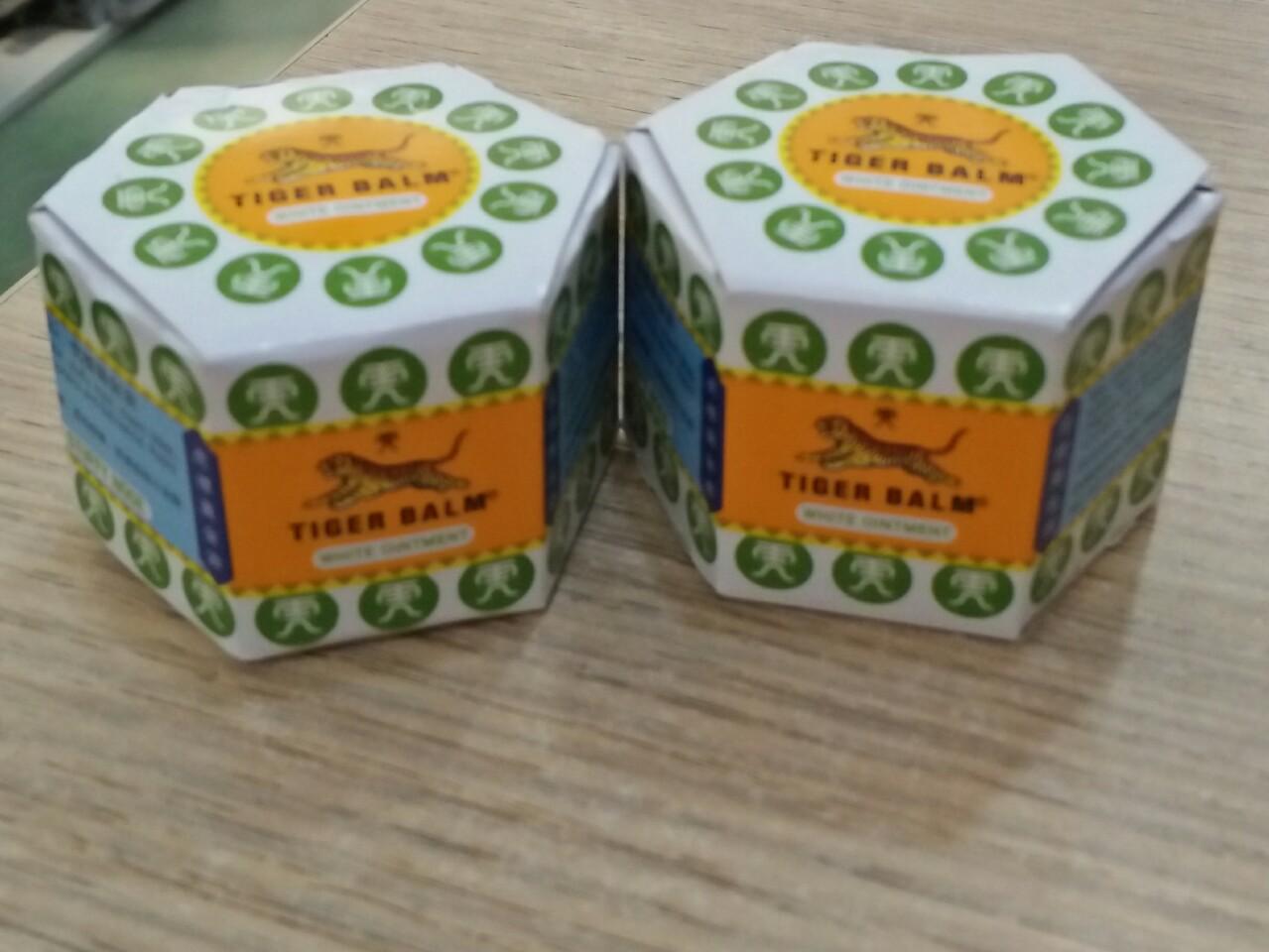 Combo 2 Dầu cù là Tiger Balm White 10gr