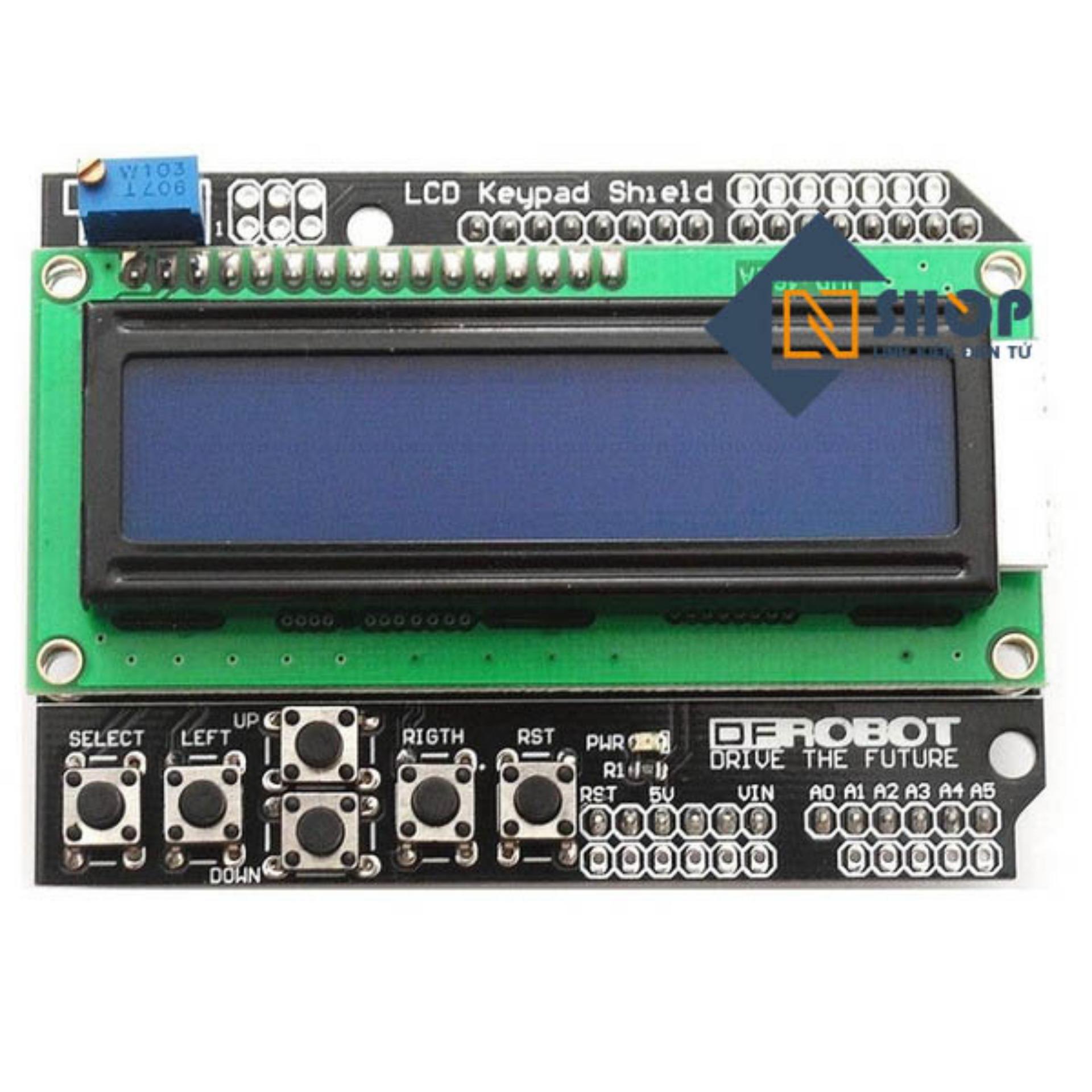 LCD1602 Keypad Shield
