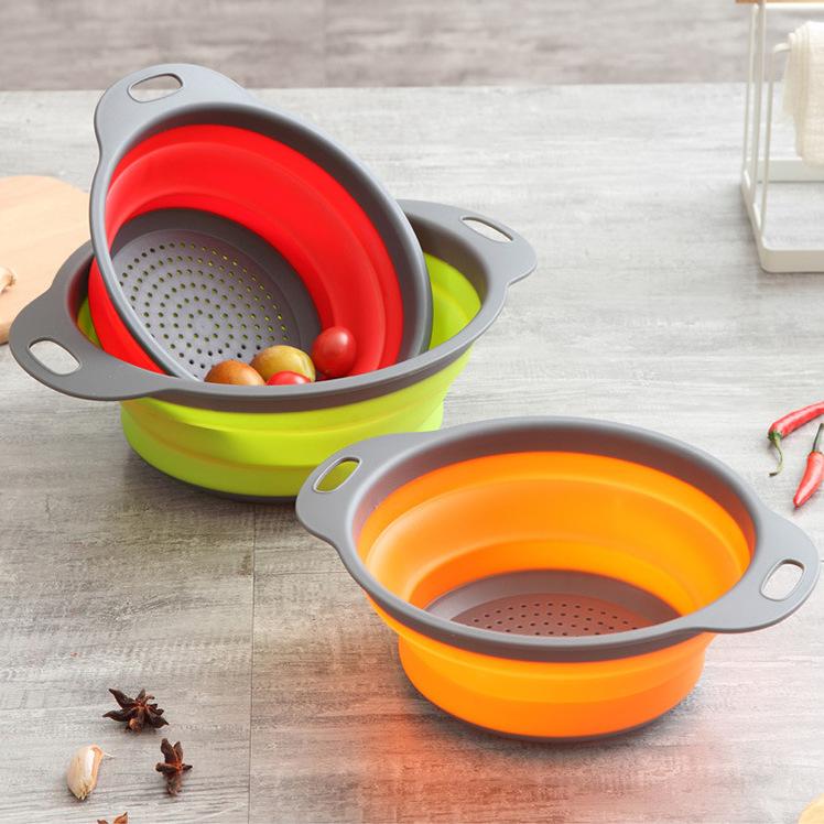 Bộ 2 Rổ Xếp Gọn Cao Cấp