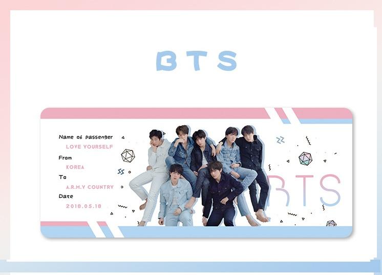 Banner in hình các thành viên BTS