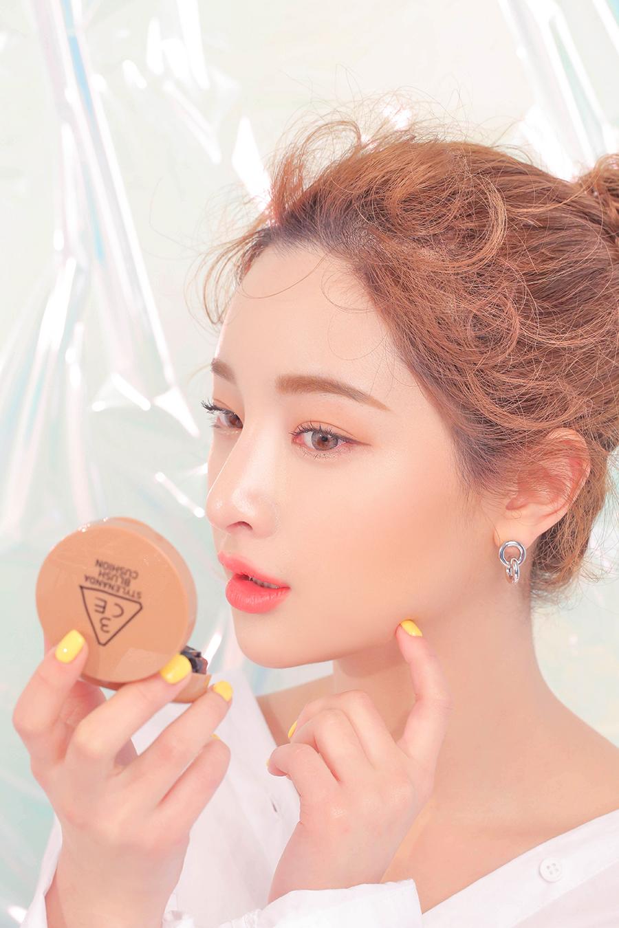 Phấn má dạng kem 3CE Blush Cushion màu