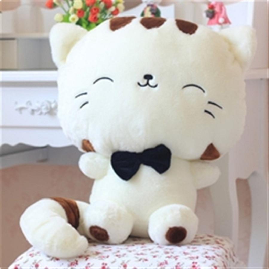 Gấu bông mèo MengMeng cao 50cm màu trắng