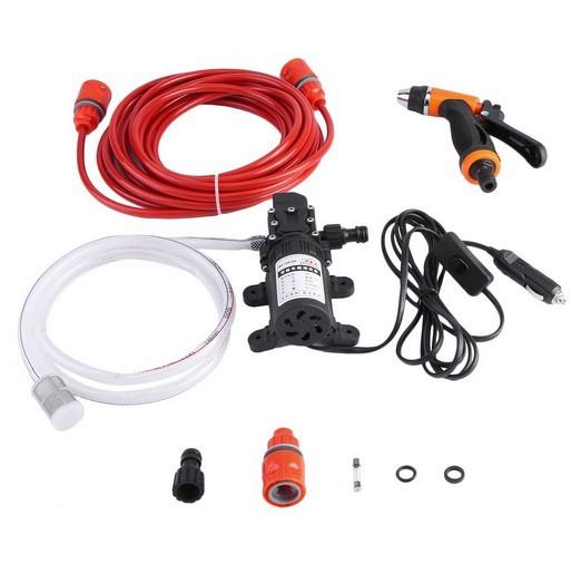 [HCM]Máy bơm rửa xe tăng áp lực nước mini 80w