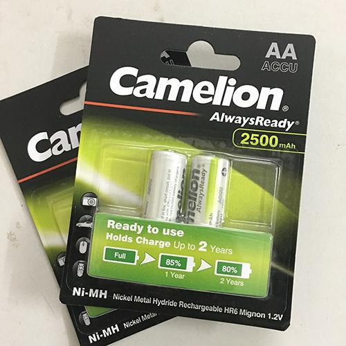 Pin sạc AA Camelion 2500mah 1.2V